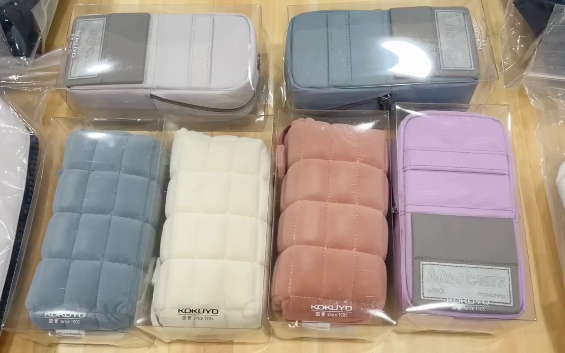国誉新品|软萌枕枕包&多功能变形笔袋
