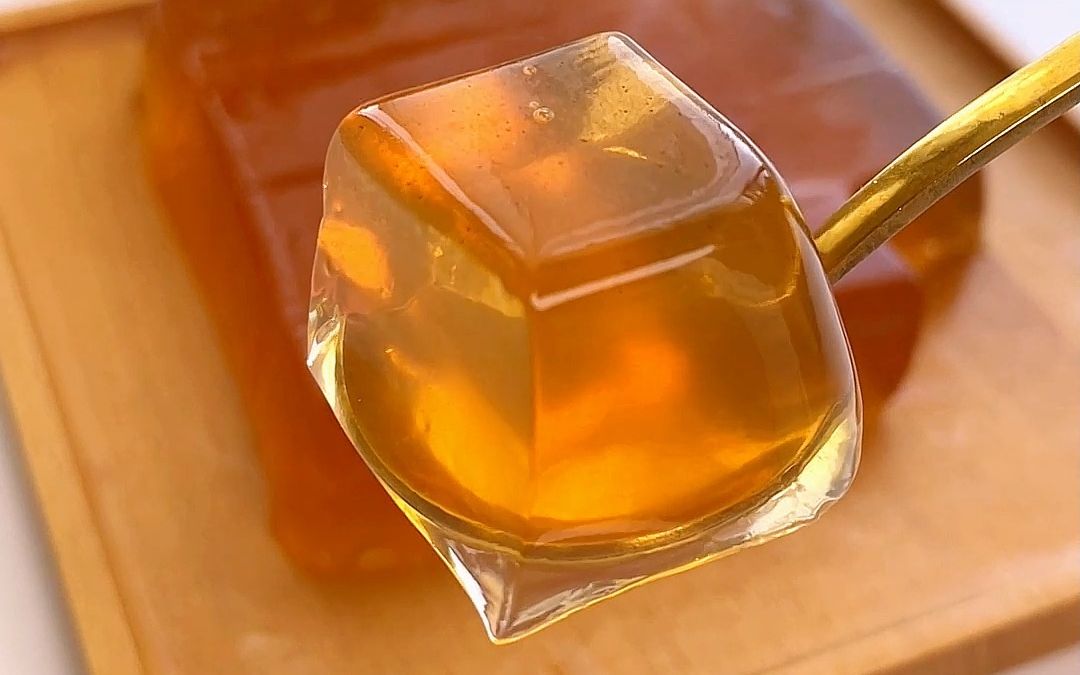 做法巨简单的红茶冻94茶香浓郁,q弹嫩滑