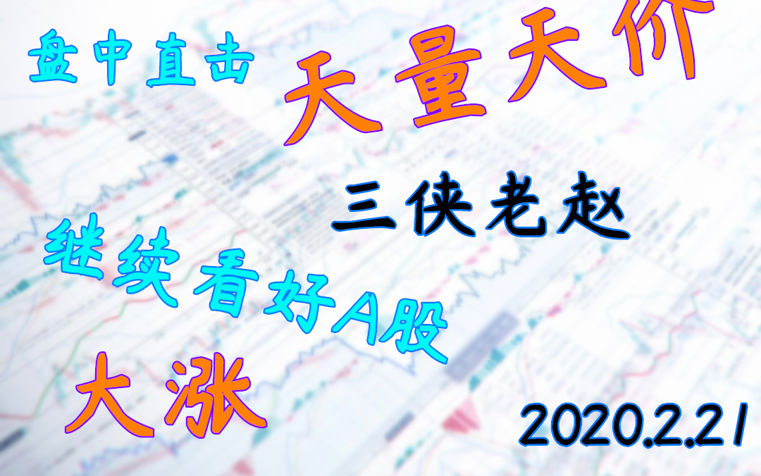 天量天价,继续看好A股大涨 2020.2.21哔哩哔哩bilibili