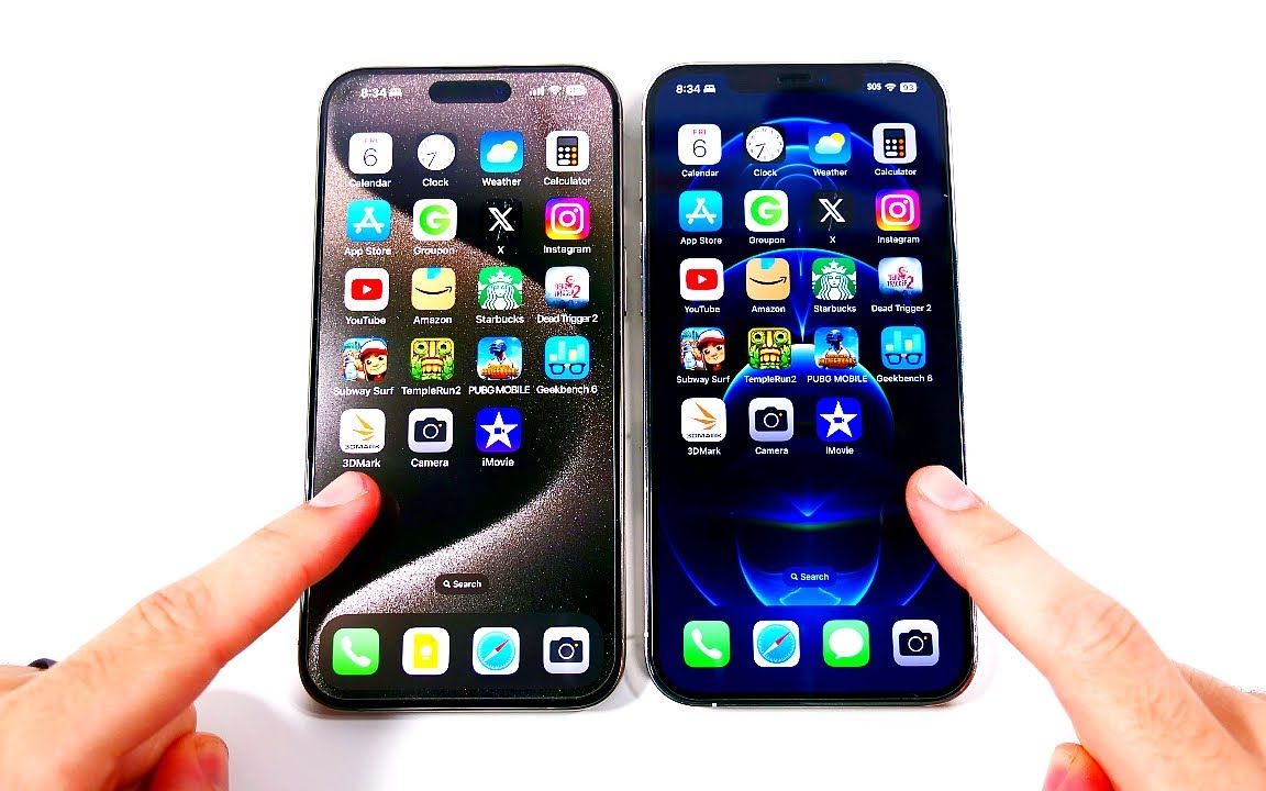 [图]iPhone 15 Pro Max vs iPhone 12 Pro Max 速度对比测试