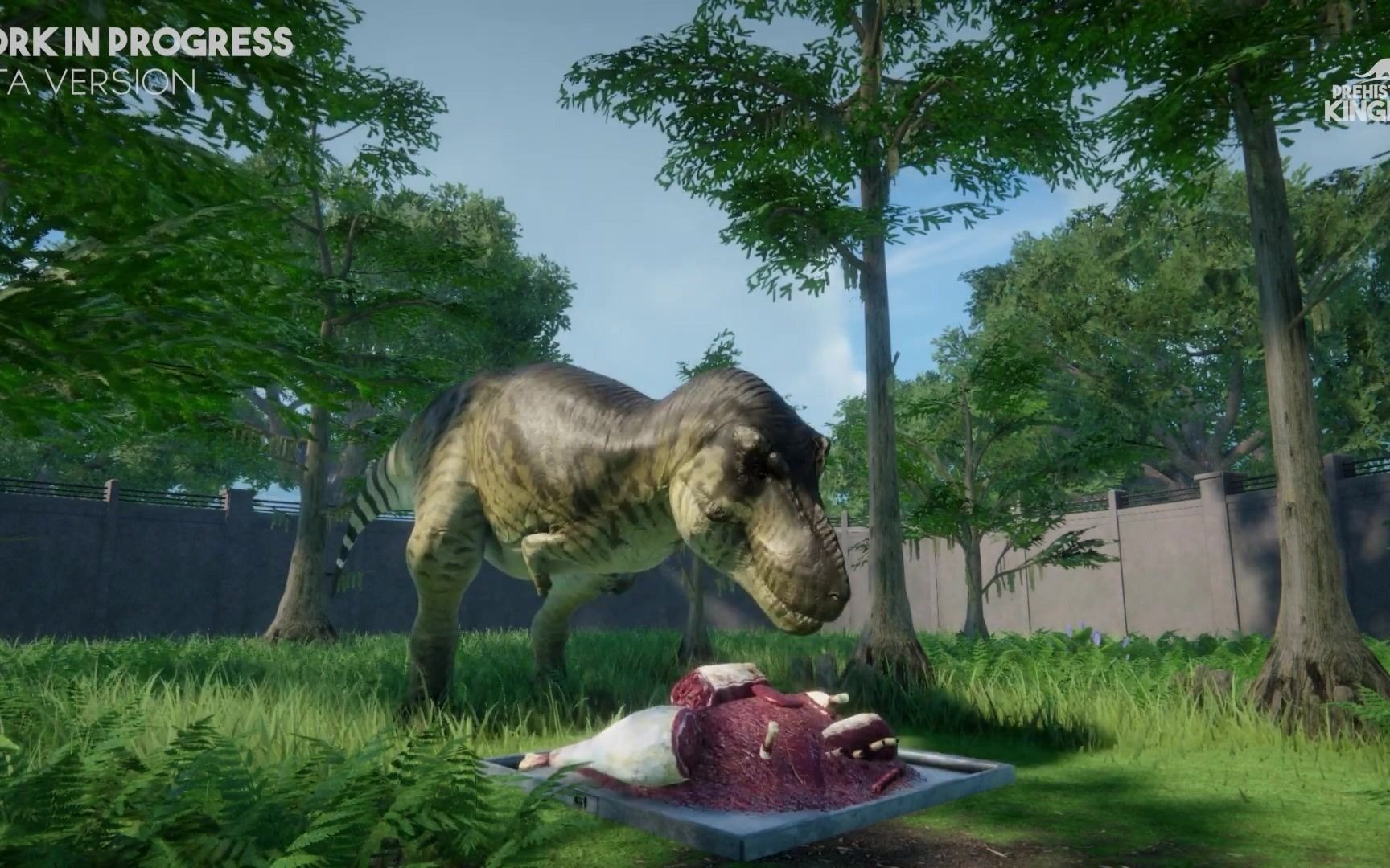 《史前王国》霸王龙进食演示(wip)