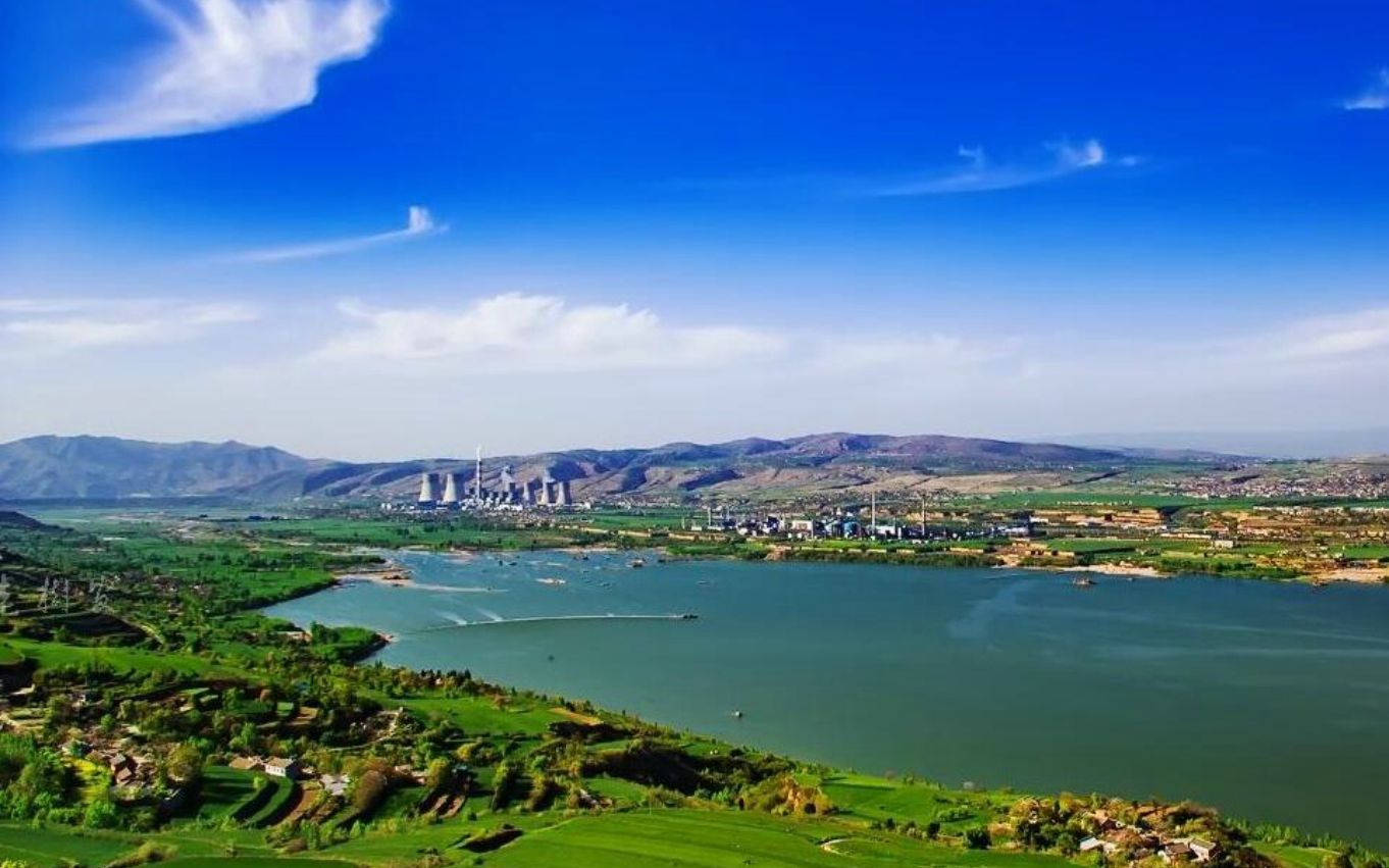 宝鸡山水之王家崖水库风光