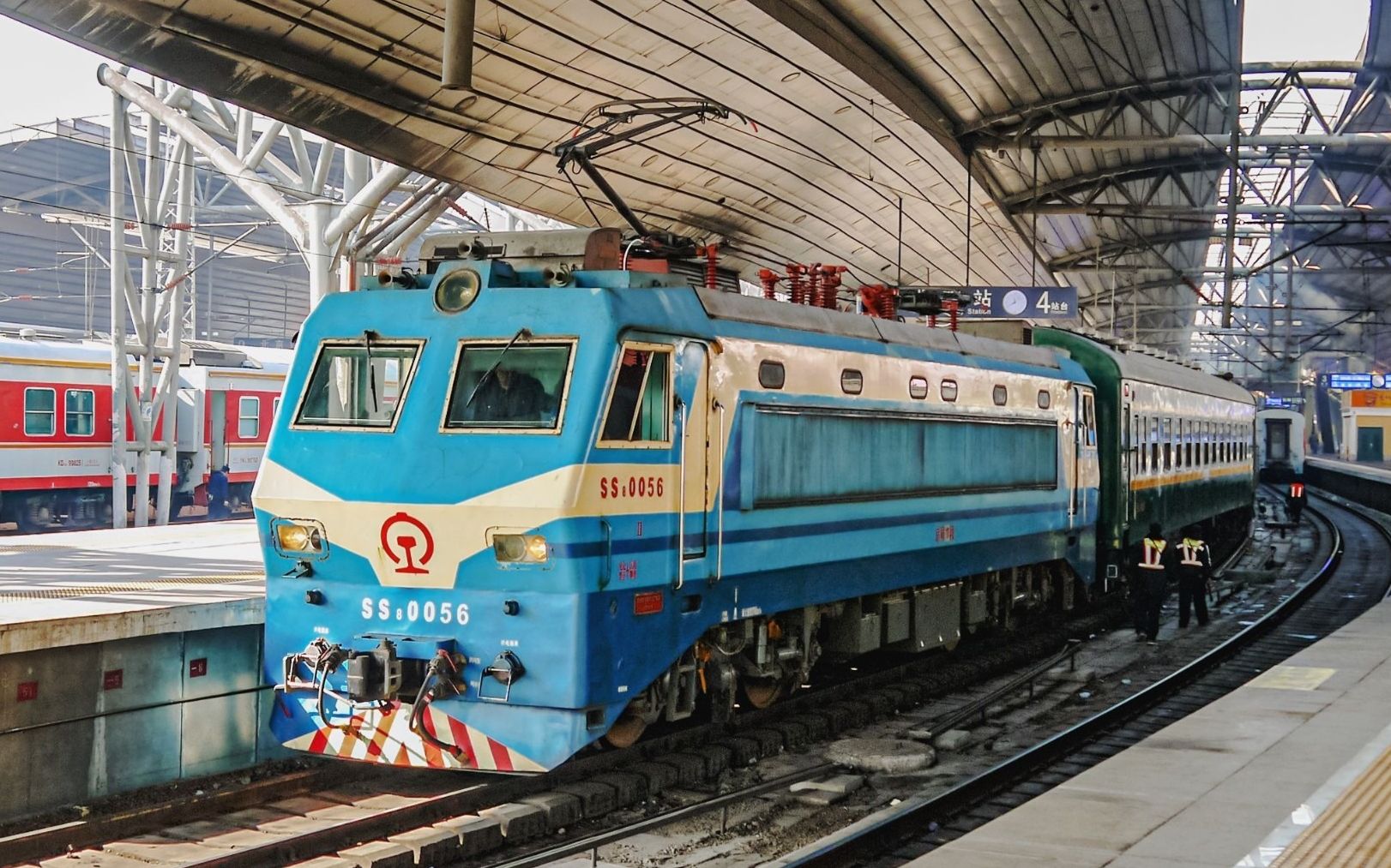 【铁路】蓝色魅影-北京铁路局ss8型准高速客运电力机车全集