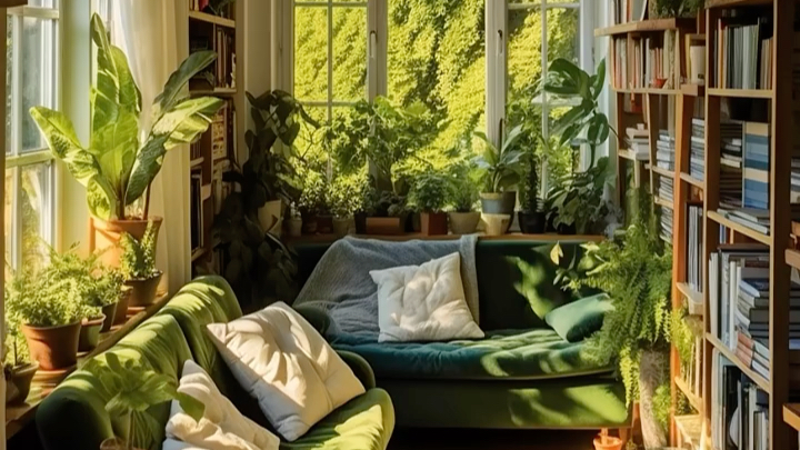 绿植书房设计