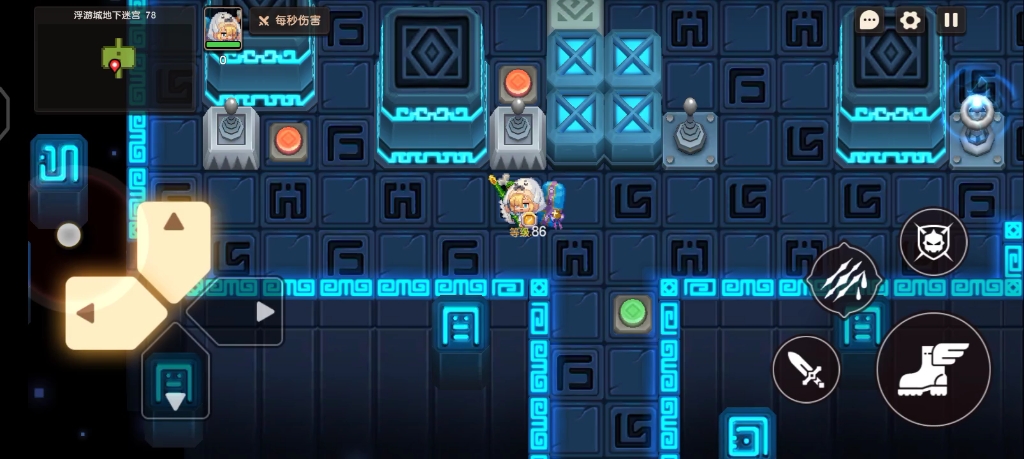 浮游城地下迷宫78 我猪脑过载了