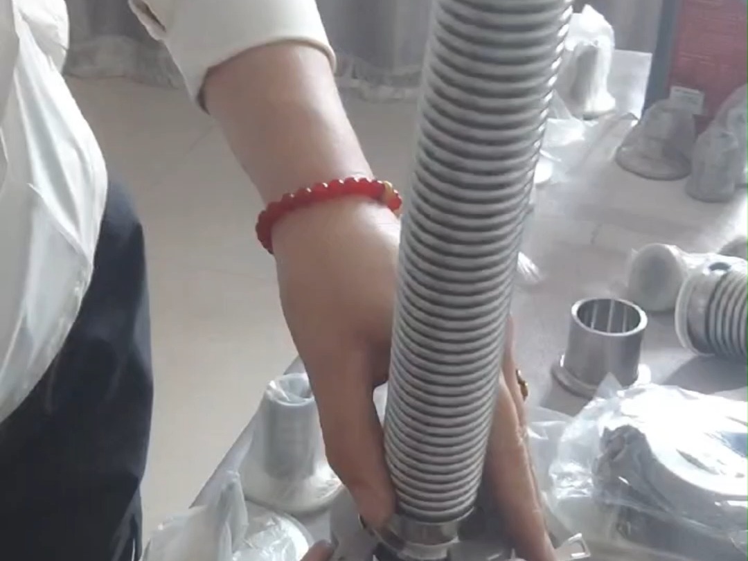 真空泵管道密封连接 kf卡箍连接