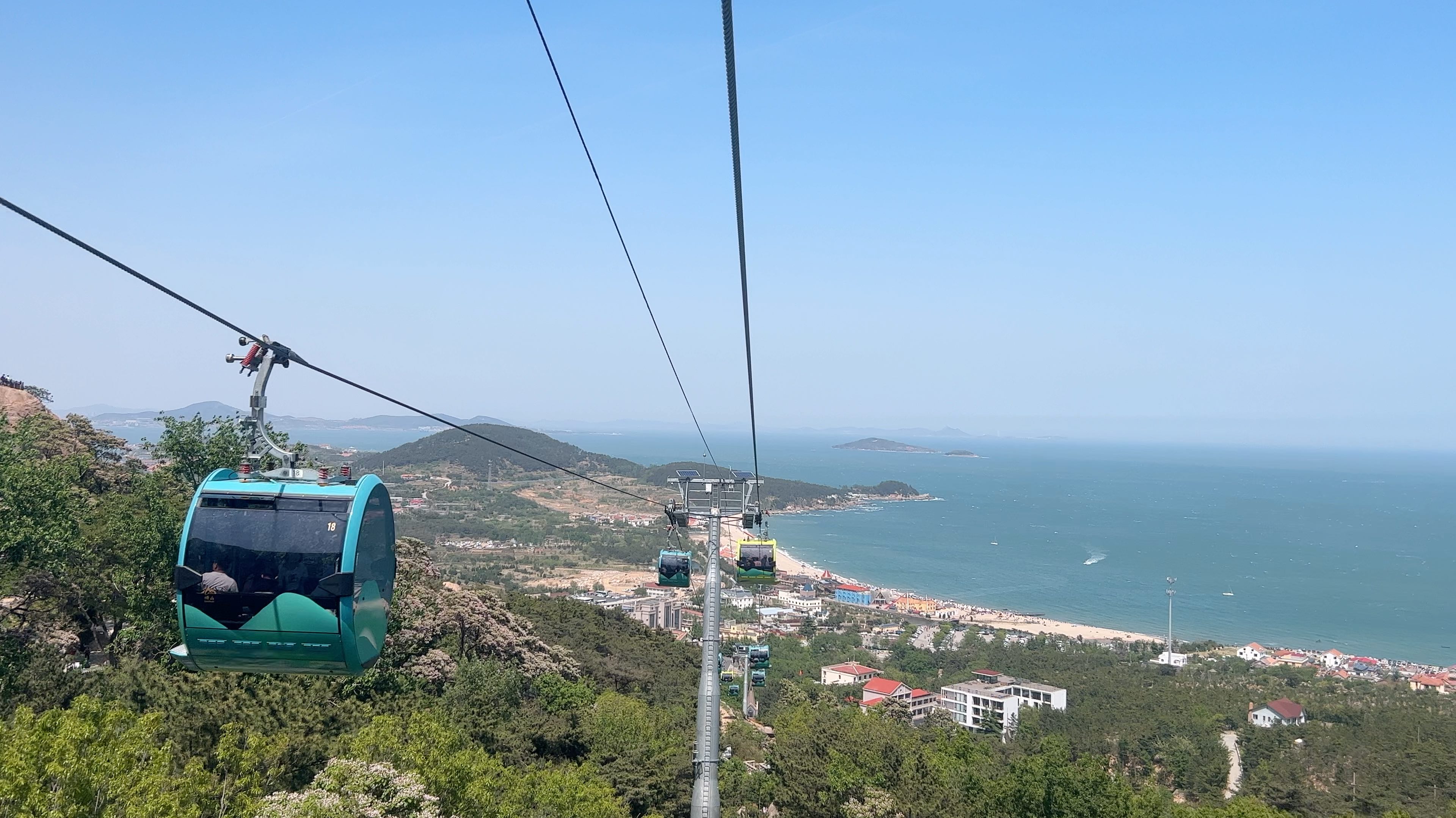 青岛中山公园索道图片