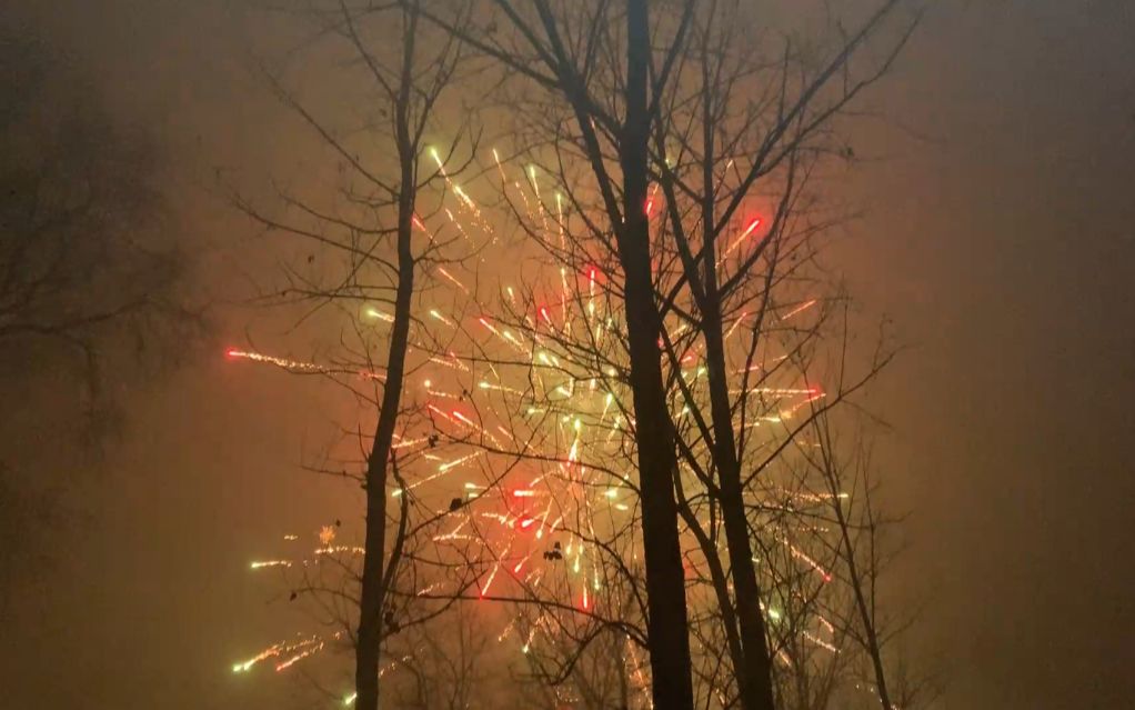 河南农村大年三十习俗,半夜12:00鞭炮齐鸣,惊天动地,太壮观了哔哩哔哩bilibili