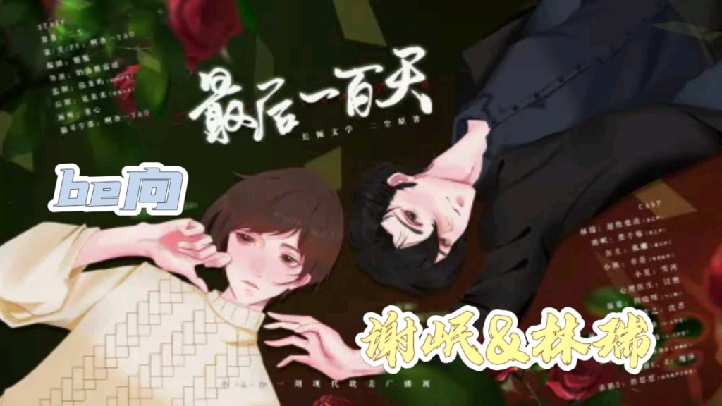 《最后的一百天》 虐向 谢岷&林瑞哔哩哔哩bilibili