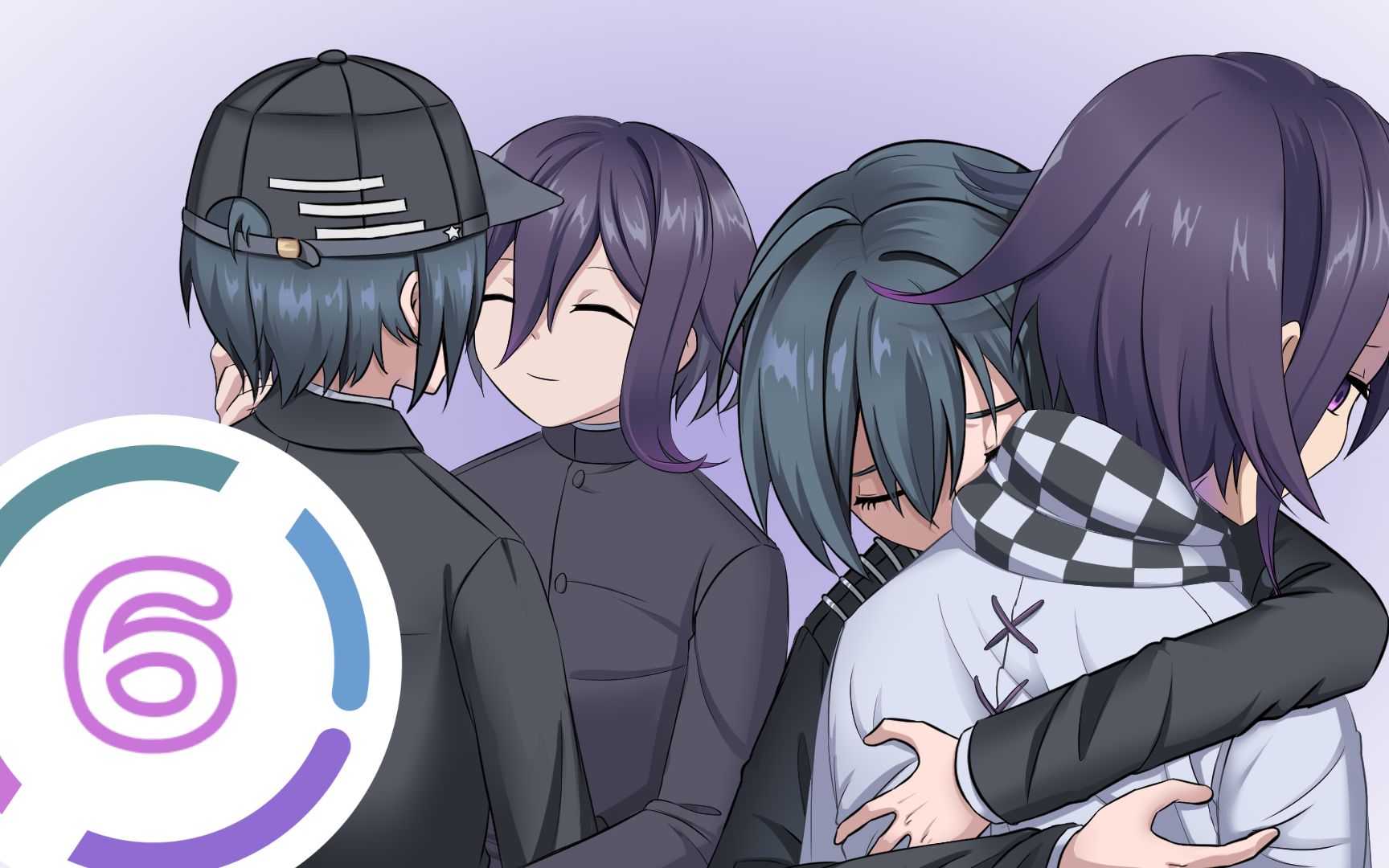 【弹丸论破v3动态漫画】小吉酱和终一君 (6) 失踪的王马小吉 下_哔哩