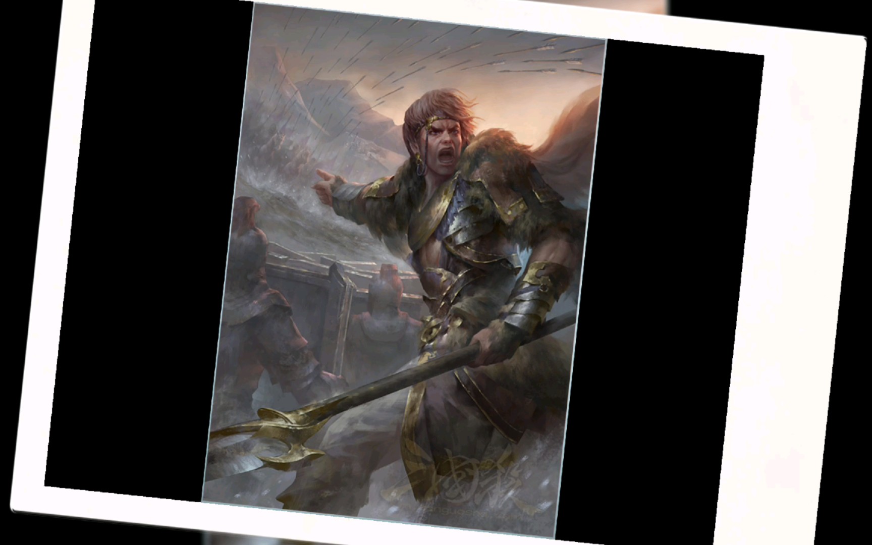 三国杀手杀麹义(白马)台词