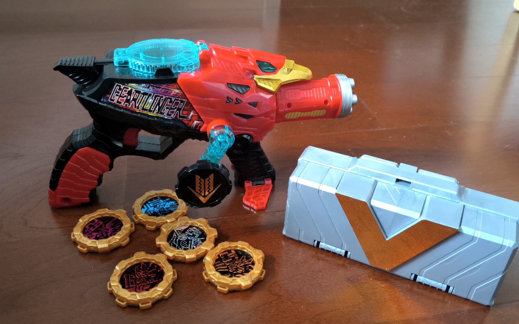 手摇加特林? 机界战队全开者dx开箱!