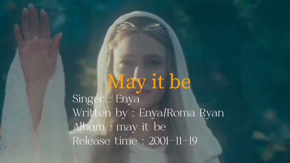 [图]Enya(恩雅) - May It Be(衷心祈祷)