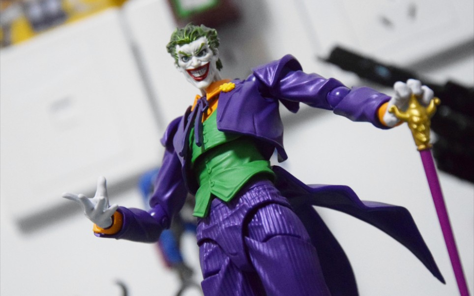 【把玩】海洋堂 山口式 可动 joker 小丑,把玩展示