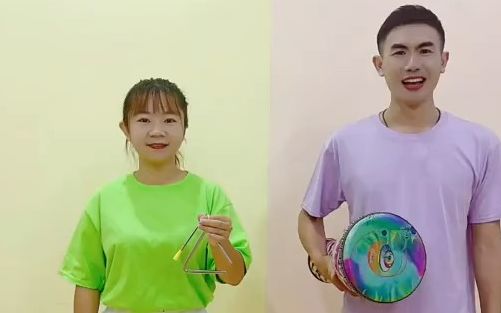 [图]大巨人和小矮人#音乐启蒙#奥尔夫#玩具#演奏