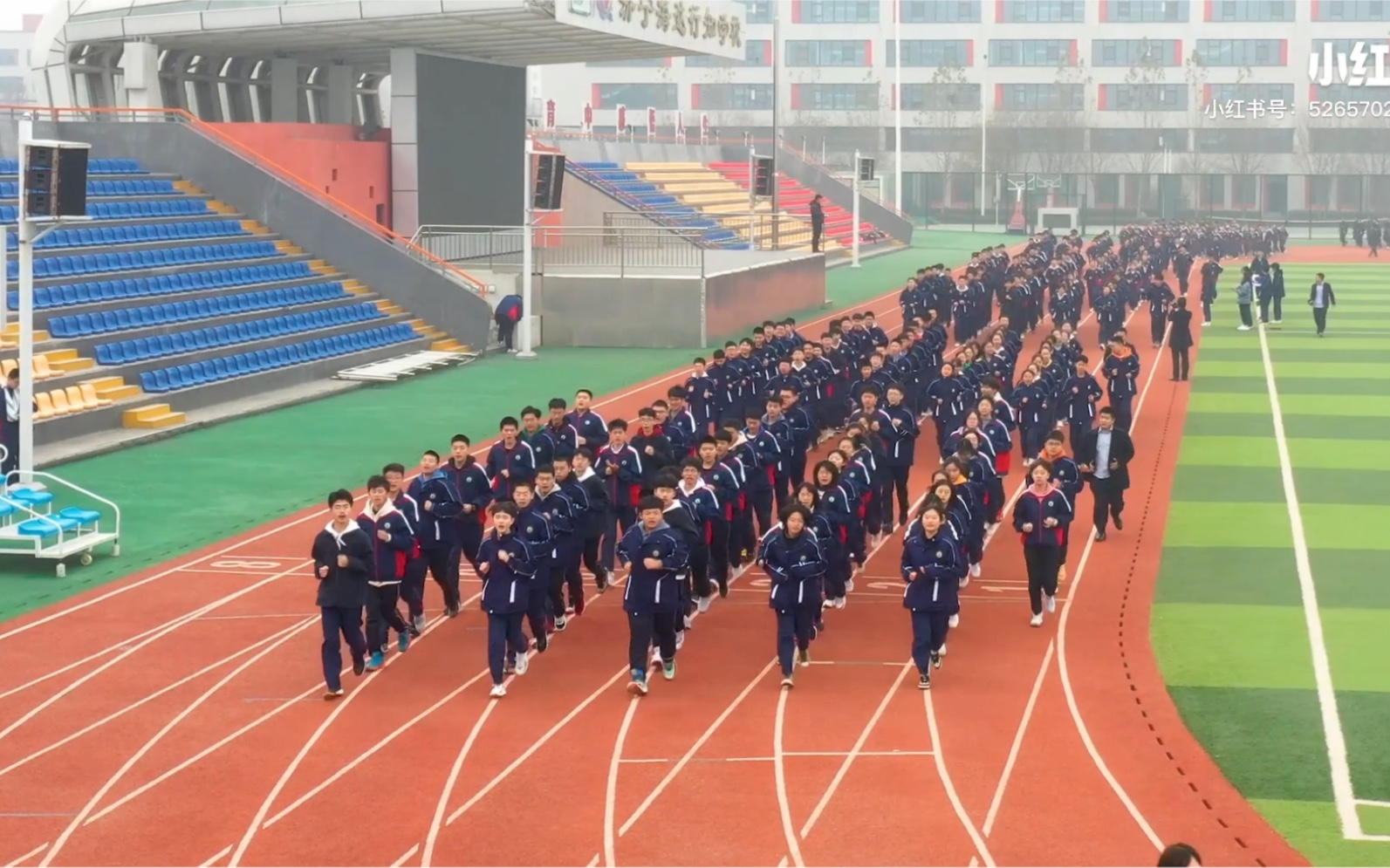 济宁海达行知学校冬季阳光长跑活动开启哔哩哔哩bilibili