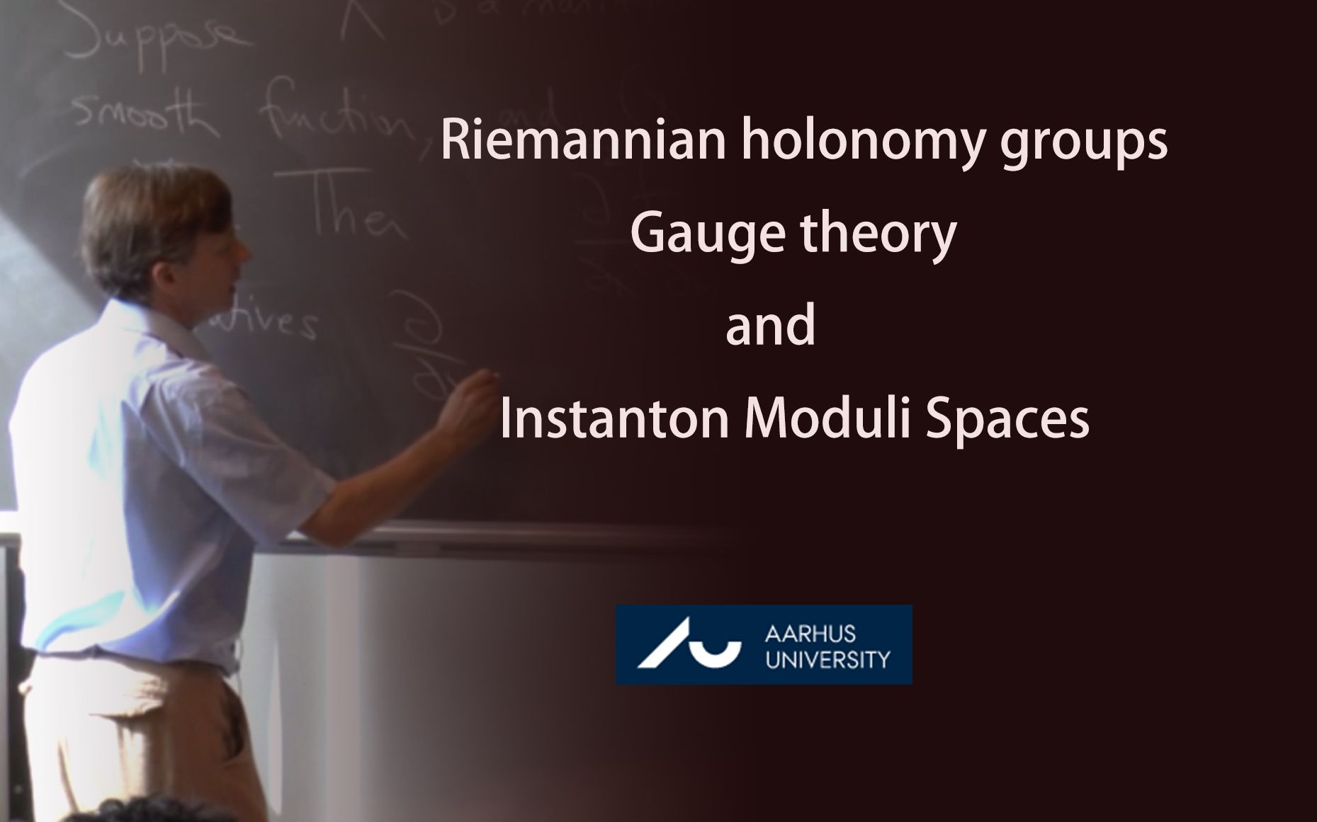 黎曼和乐群&规范理论和瞬子模空间Riemannian hologroups & Gauge theory and instanton moduli space哔哩哔哩bilibili