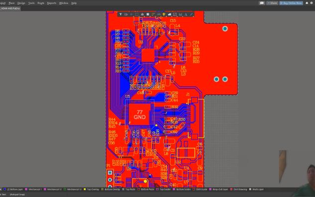 [图]第8集_AltiumDesigner中1秒快速批量打完地过孔的小技巧