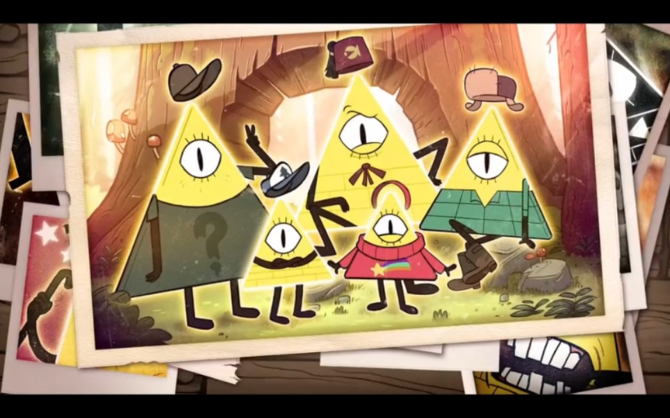 怪诞小镇——Bill Cipher哔哩哔哩bilibili