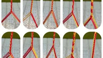 10种八股线美观排列方式合集，不同排线方式形成不同花纹，你更喜欢哪一种？