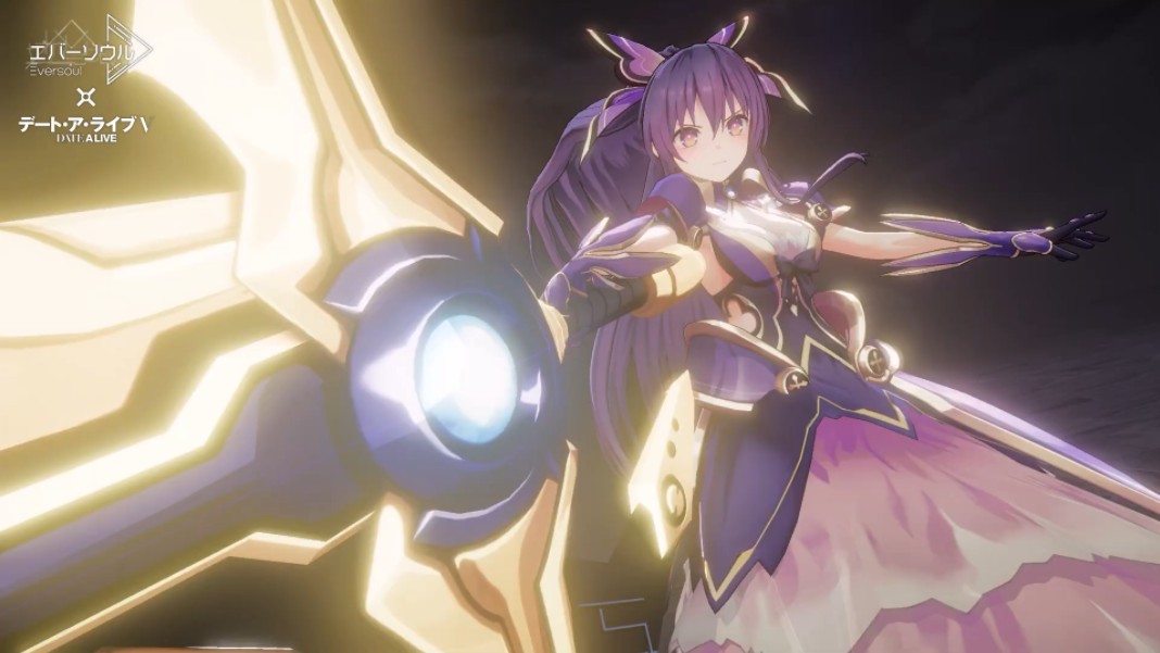 【エバーソウル】约战联动限定精灵:夜刀神十香pv