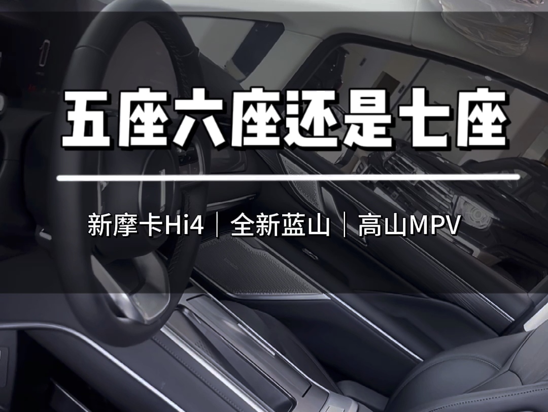 #魏牌高山MPV 三选一哔哩哔哩bilibili