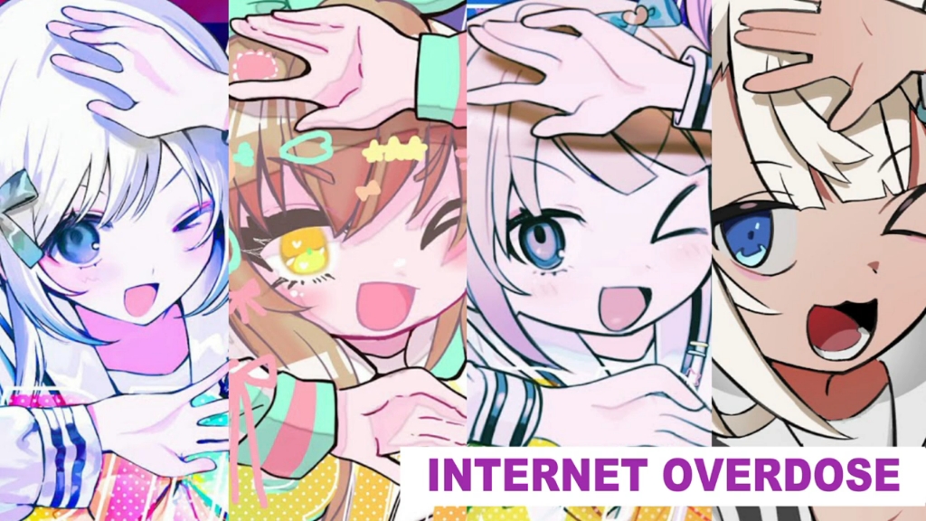 [图]【歌ってみた 合唱】INTERNET OVERDOSE - Aiobahn (KOTOKO × ななひら × 藍月なくる × LilyMone)