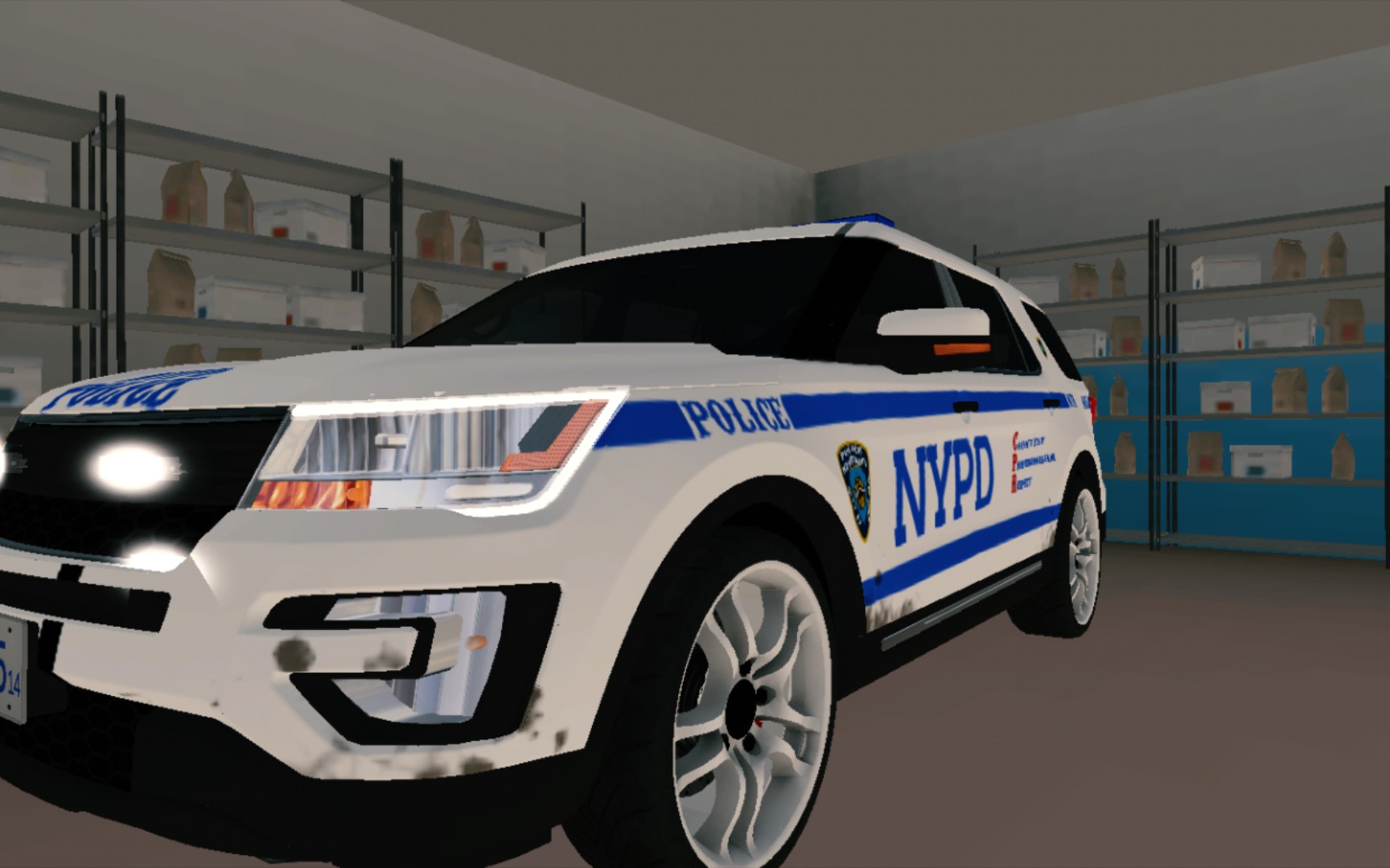 [car parking]nypd 警车展示