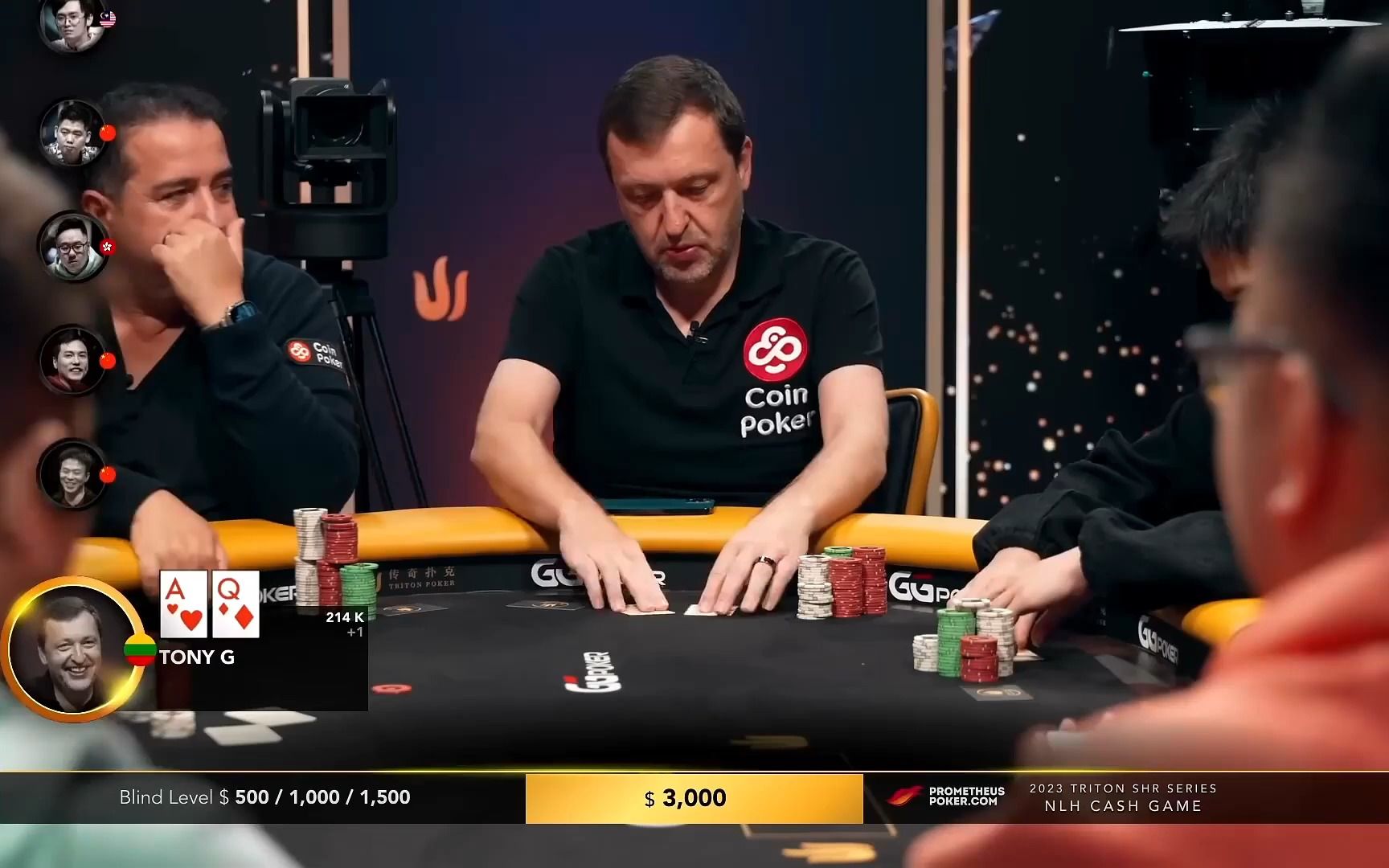 传奇扑克5月底6月初的高额牌局 谈轩 藏哥 tonyg等好手悉数到来