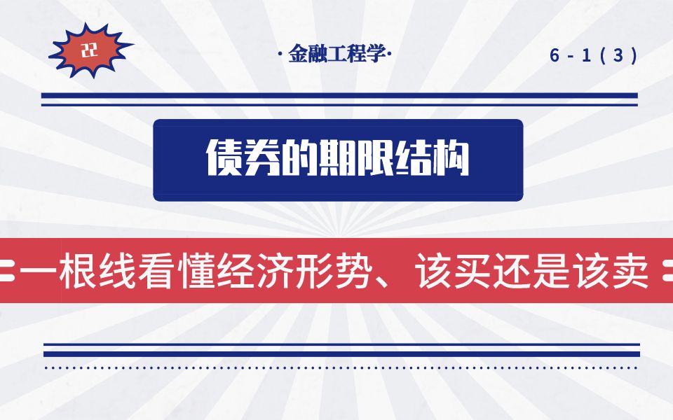 债券的期限结构(一根线看懂经济形势、该买还是该卖)哔哩哔哩bilibili