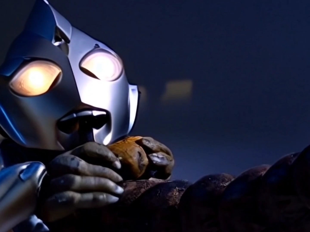 大胆,竟然敢锁老大哥的喉 #迪迦奥特曼