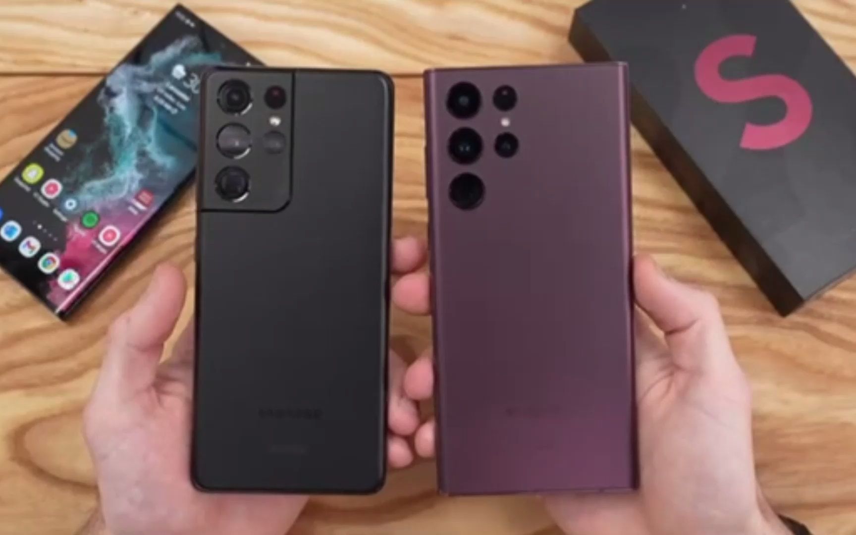 三星s21u对比三星s22u 来自两大旗舰的巅峰对决