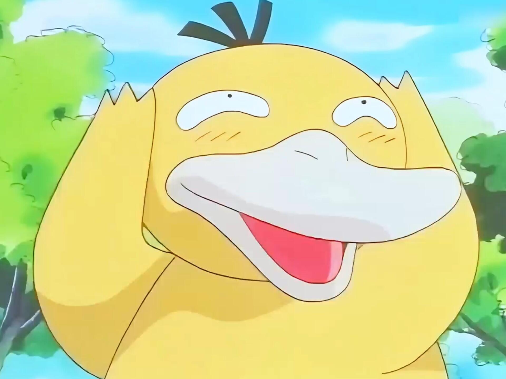 萌萌的可达鸭,太可爱了