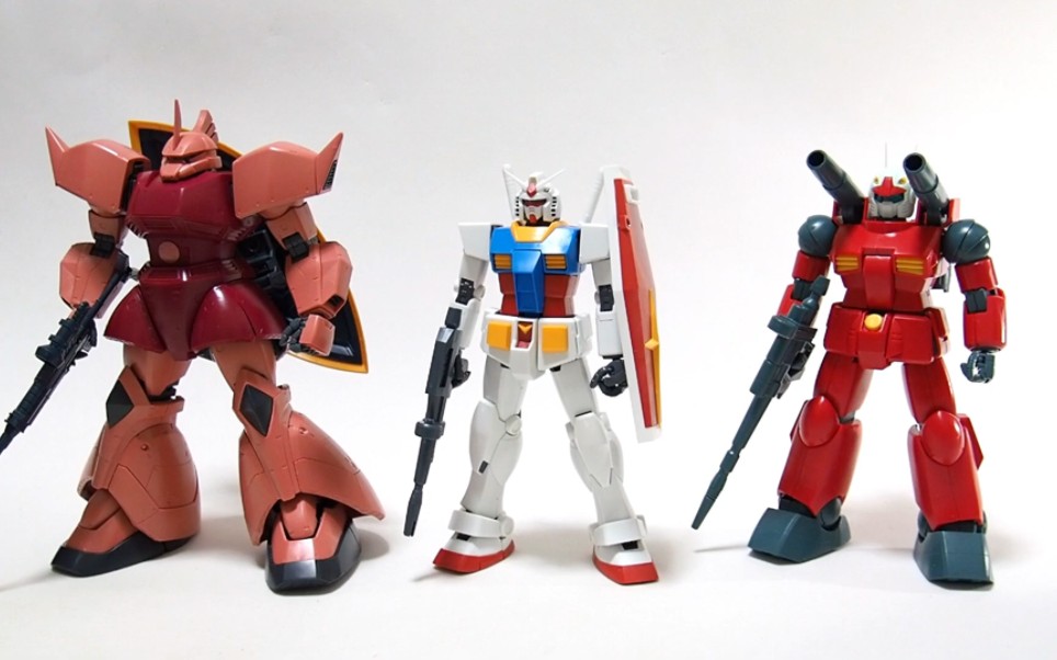 [以前的万代]万代 mg 夏亚专用勇士 2.0 玩家素组介绍