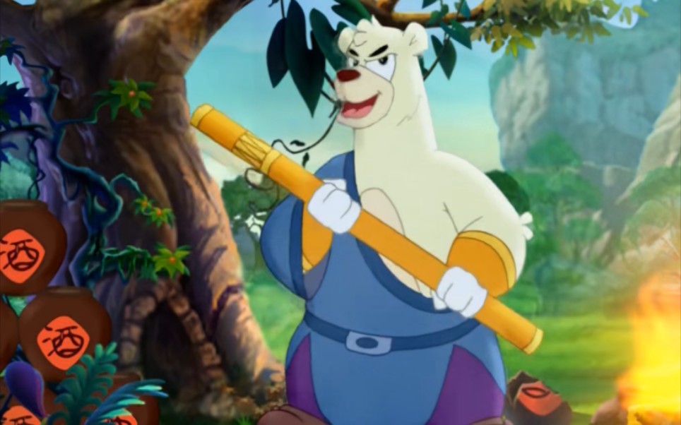 【虹猫蓝兔七侠传】奔雷剑大奔vs猪无戒十三太保_哔哩哔哩_bilibili