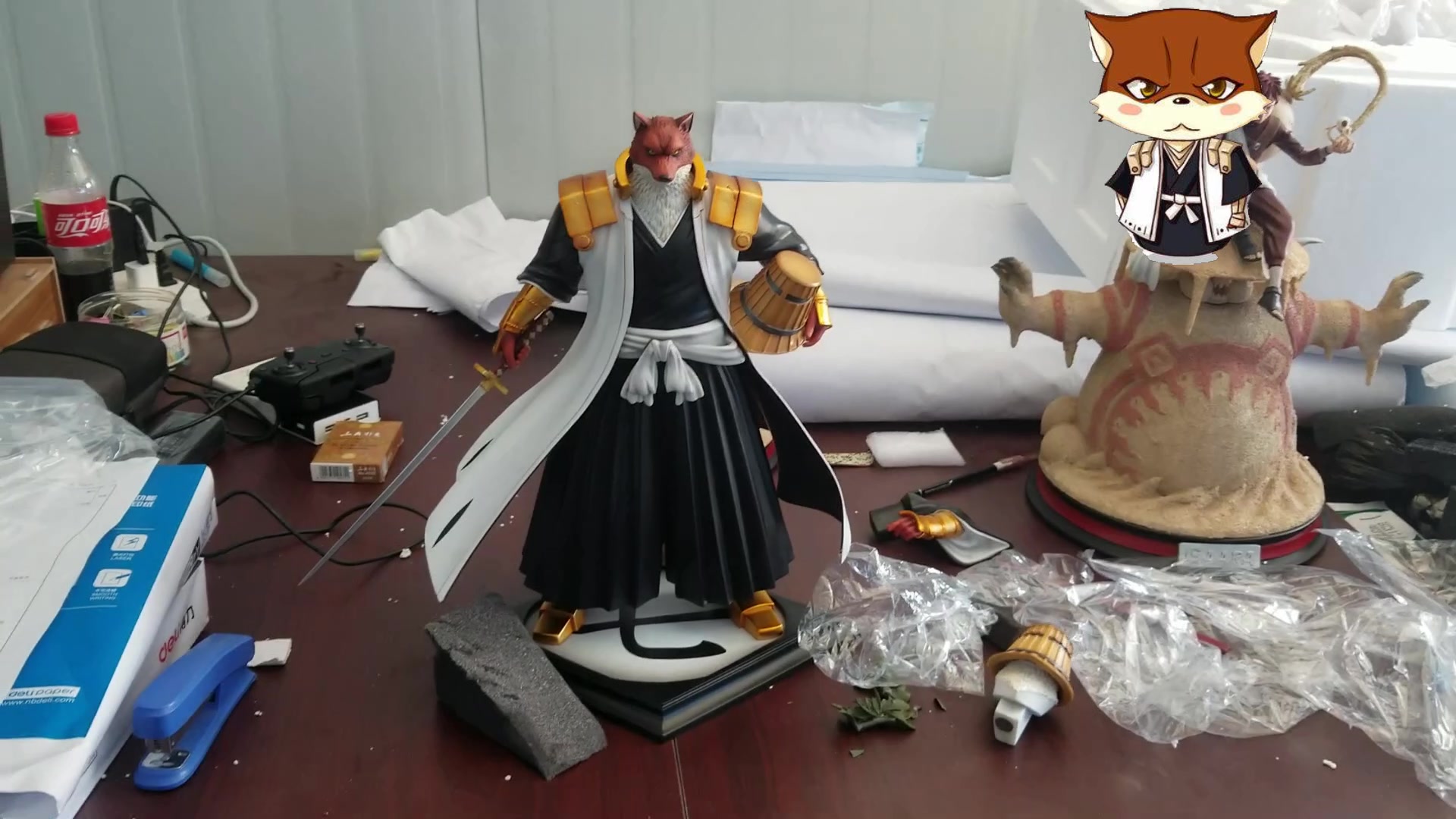 foc死神队长系列之狗头狛村左阵开箱_哔哩哔哩 (゜-゜)つロ 干杯