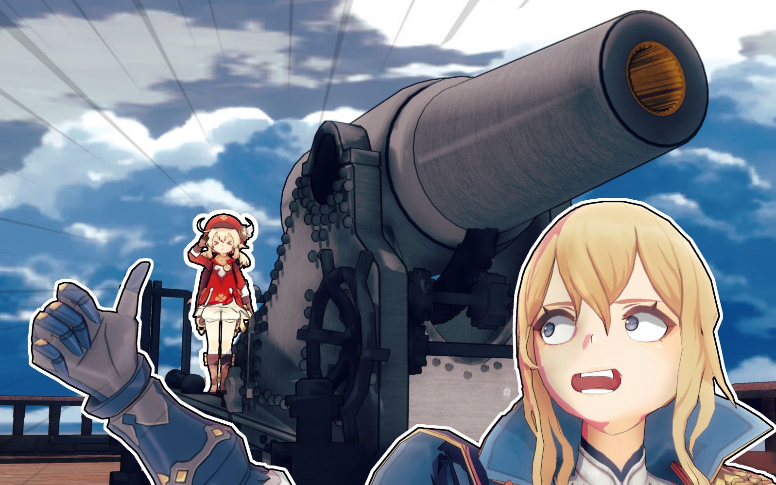 可莉,意大利炮,开炮!