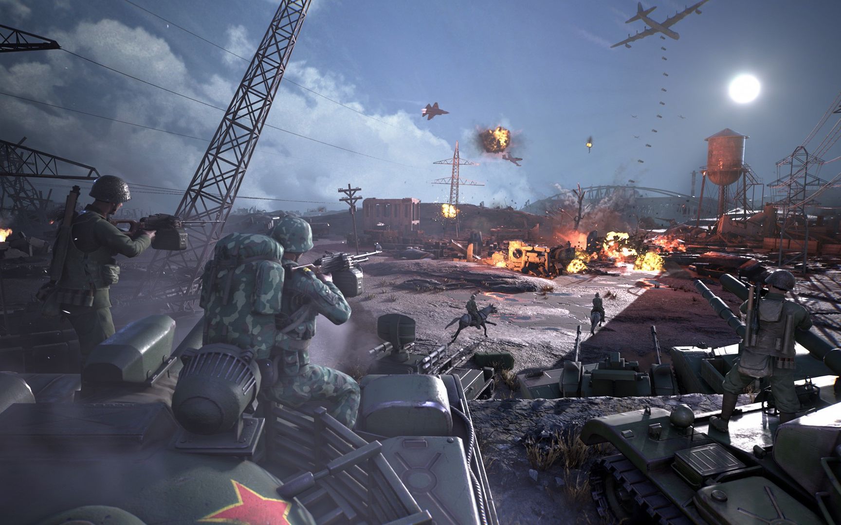 游戏推荐:以近现代军事战争为背景的多人在线竞技即时战略游戏《烈火