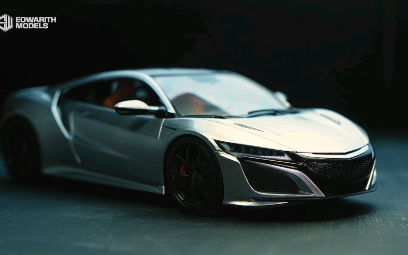 【搬运】田宫 1/24 本田honda nsx 民用车模制作过程