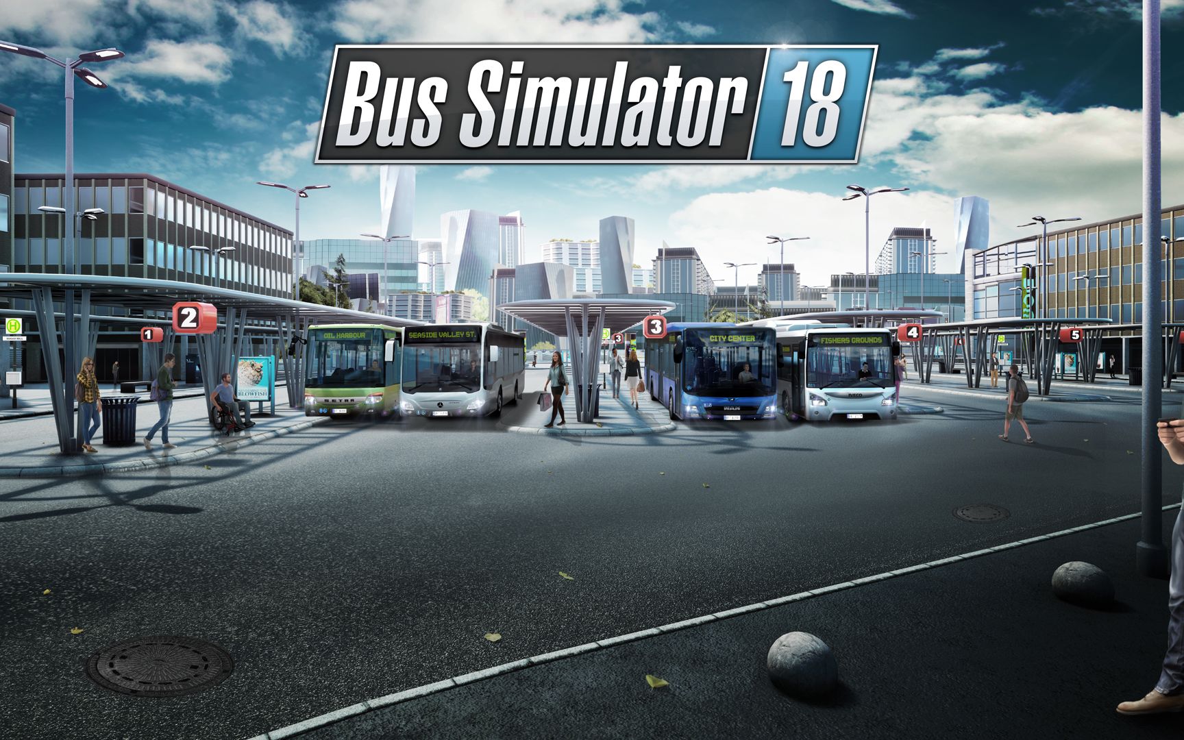 SGGSⷦ衦‹ŸⷮŠ巴士模拟18 Bus Simulator 18哔哩哔哩bilibili