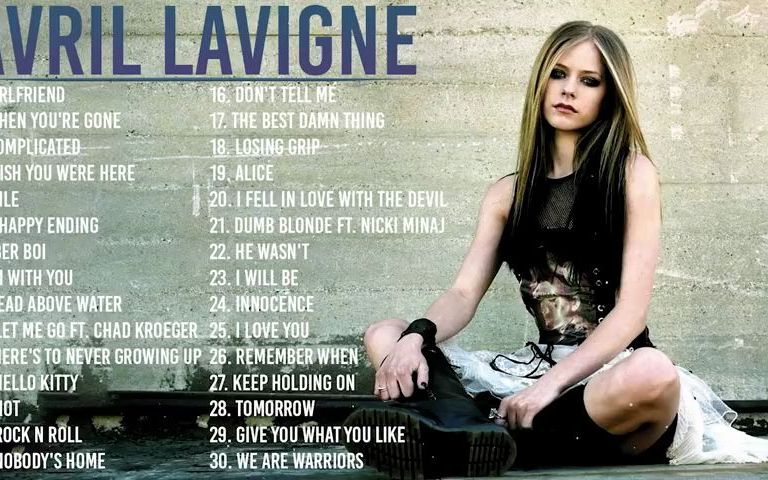 [图]{合集}AvrilLavigne - Greatest Hits 2021 TOP 100 Songs of the Weeks 2021