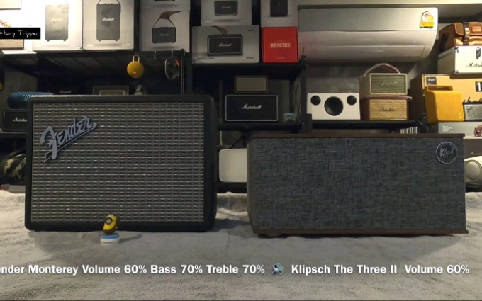 [图]Fender Monterey 对比 Klipsch The Three II