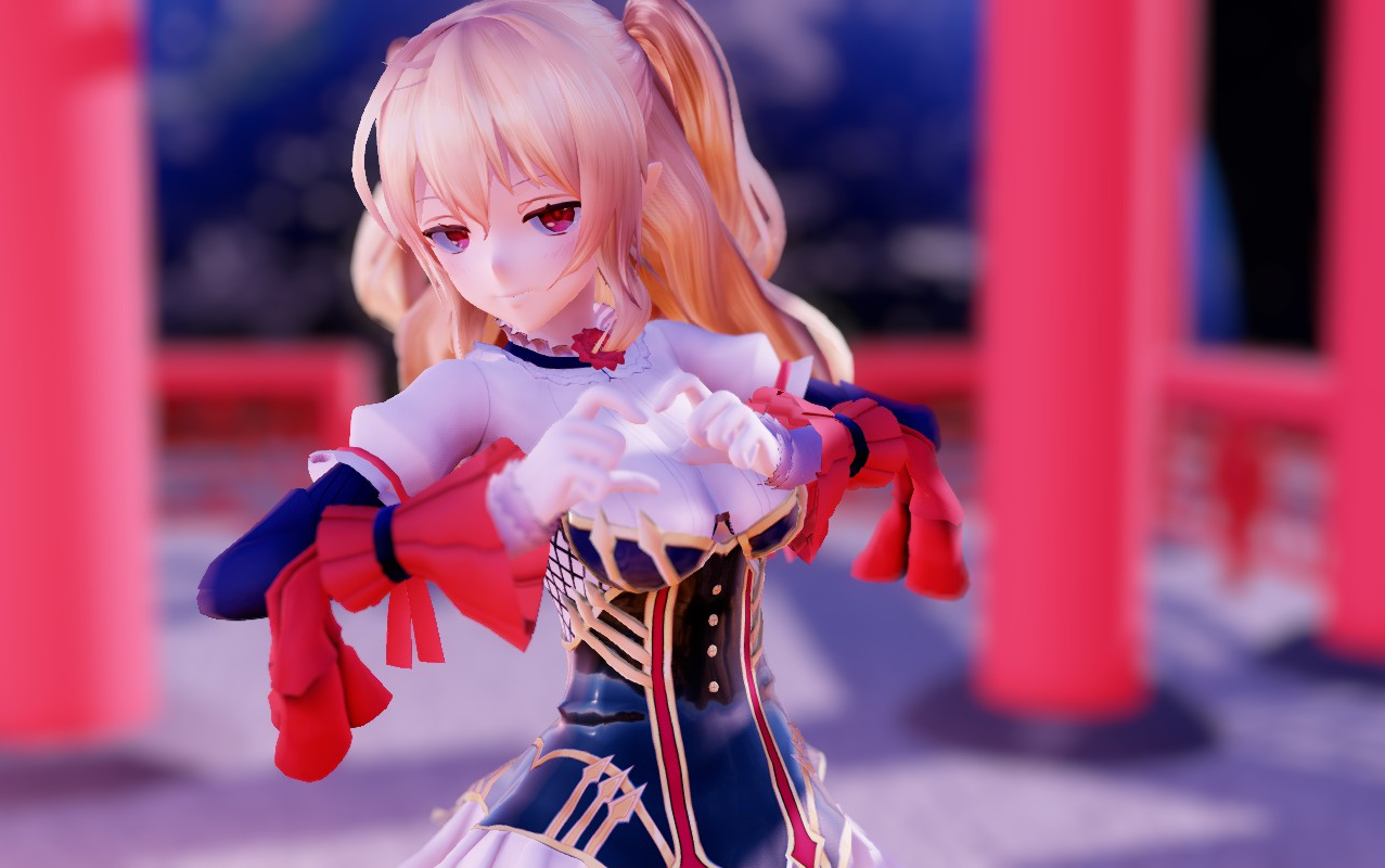 【mmd渲染测试】yyb萌王ex-德古拉