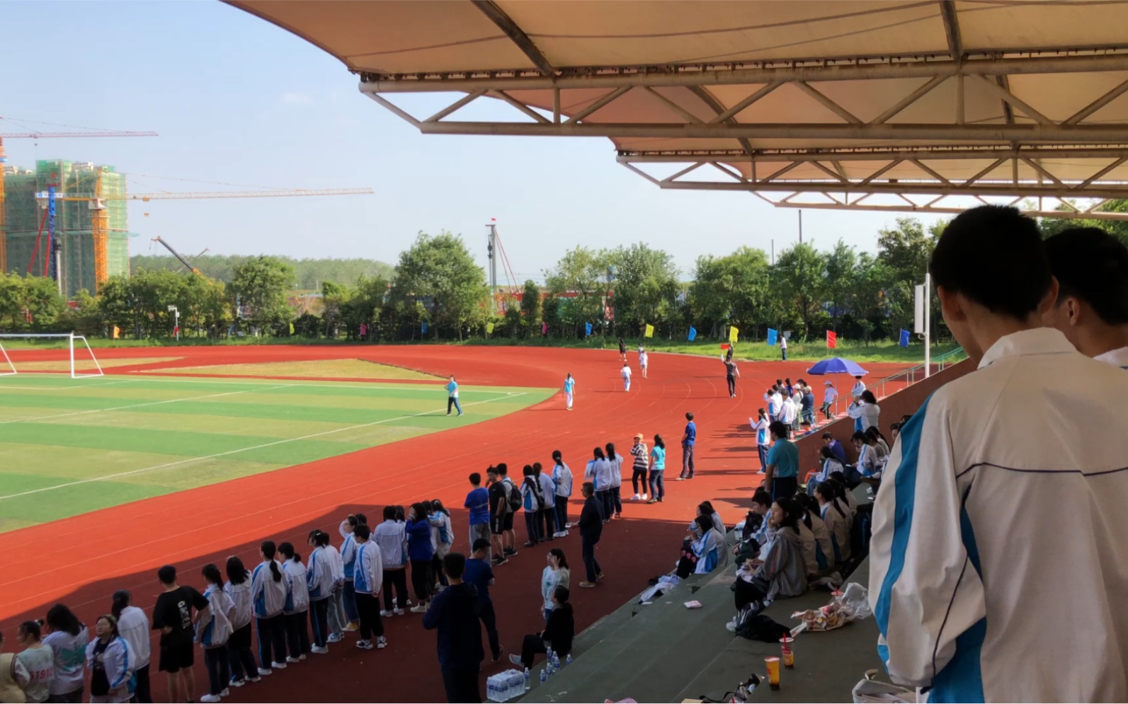 安庆二中东区2020秋季田径运动会高二女子4×100接力赛