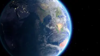 C4D素材分享|C4D地球模型