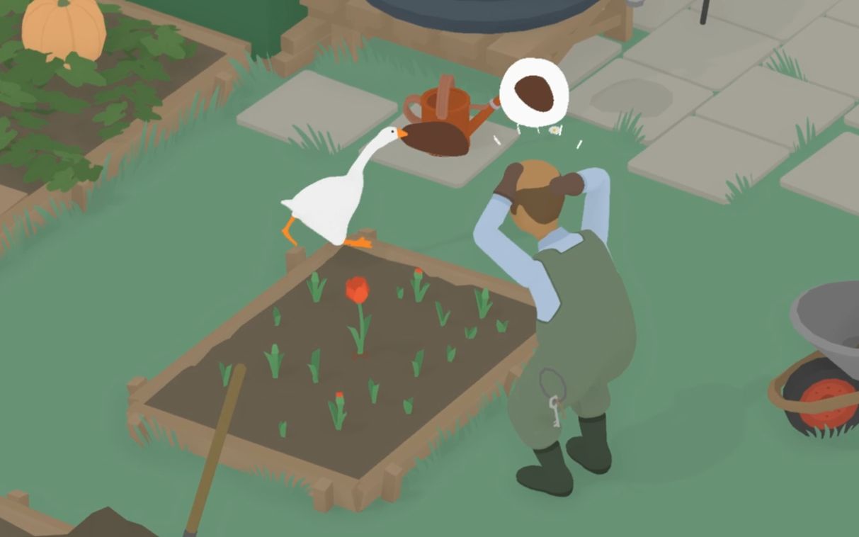 【捣蛋鹅】第一关花园关卡限时通关挑战_哔哩哔哩_bilibili