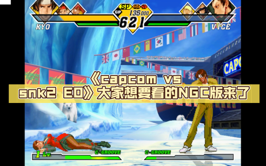 [图]NGC版 《capcom vs snk2 EO》大家想要看的NGC版来了