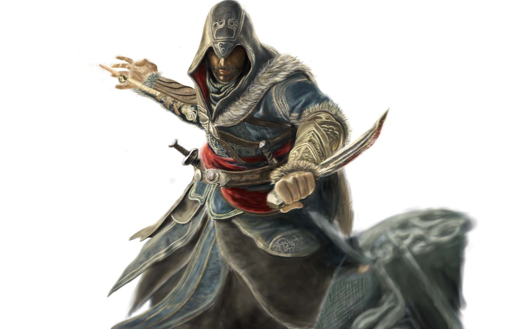 刺客信条 临摹 板绘  sketchbook  人物绘画