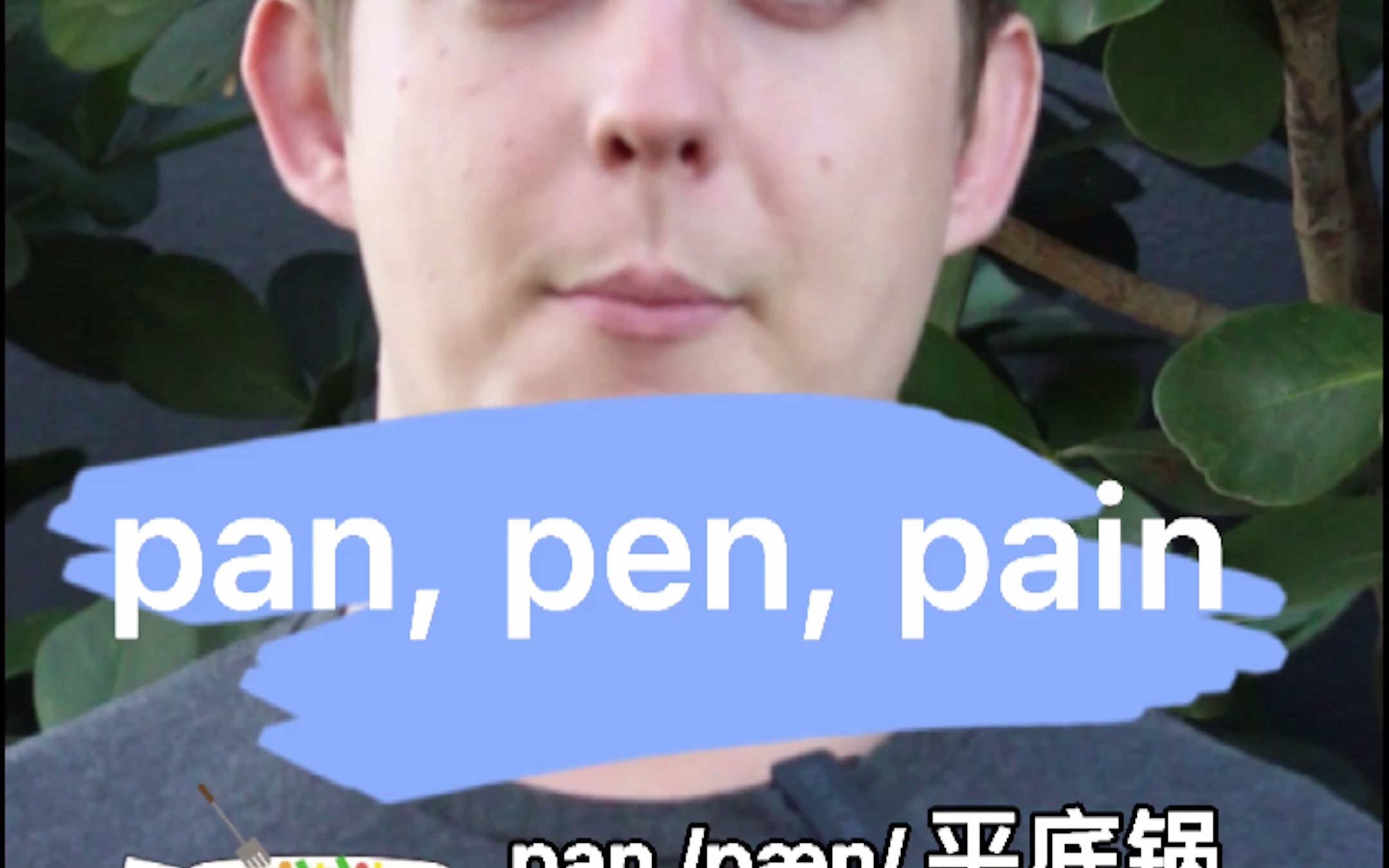 [图]pan, pen, pain 的发音区别你学会了吗？