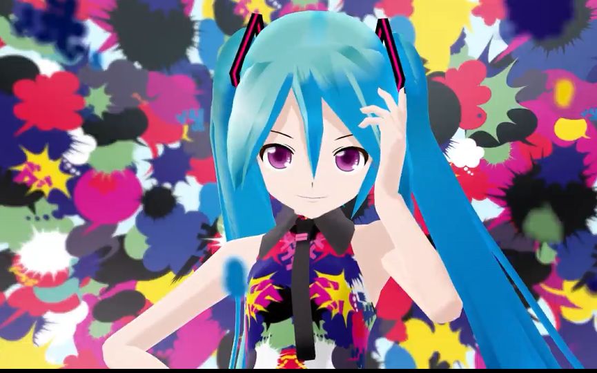 谷歌Chrome浏览器广告 : Hatsune Miku (初音ミク)哔哩哔哩bilibili